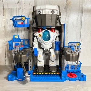 Imaginext Police Headquarters Playset with Mech